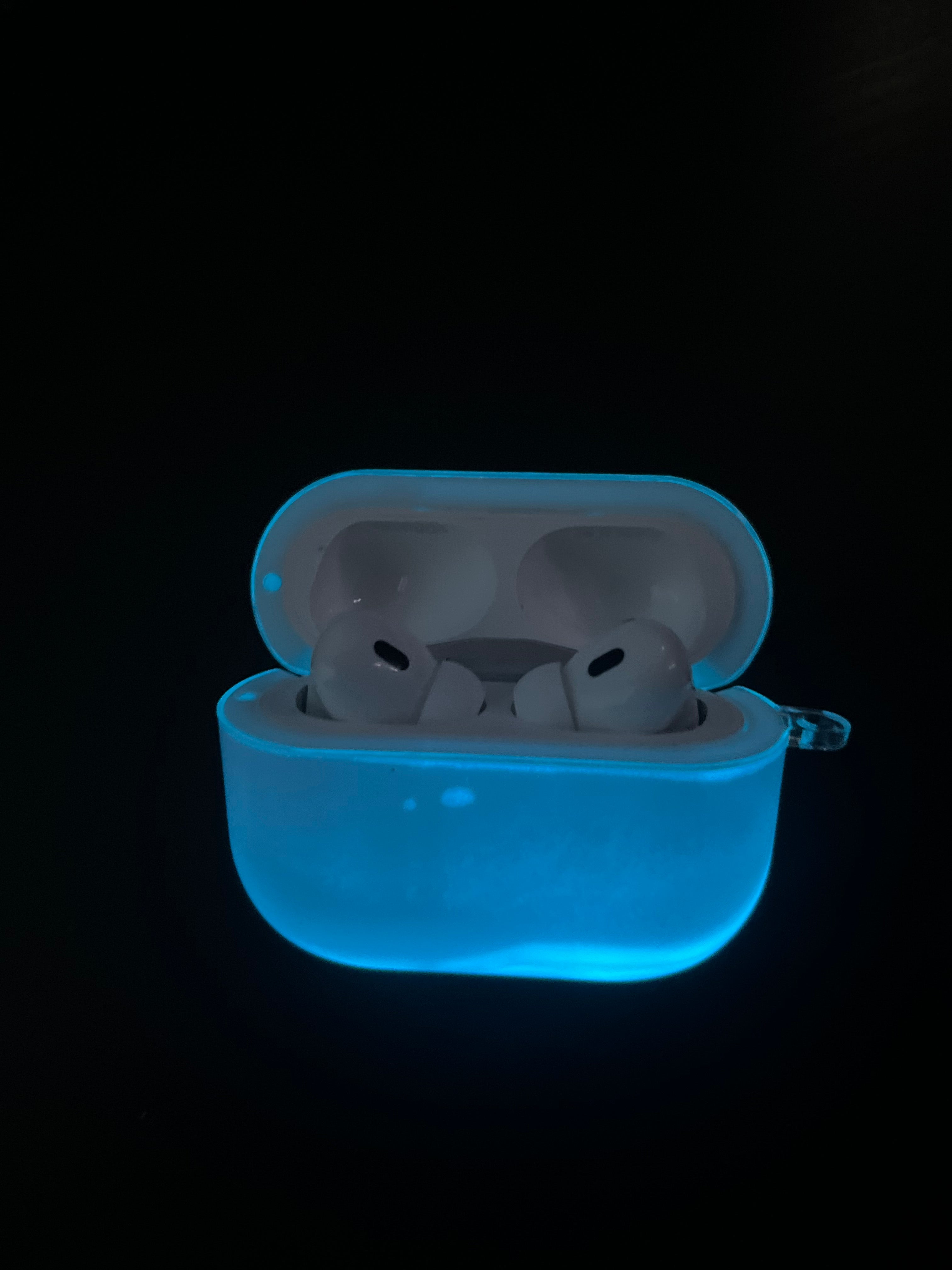 Luminous Quicksand Airpod Case Blue